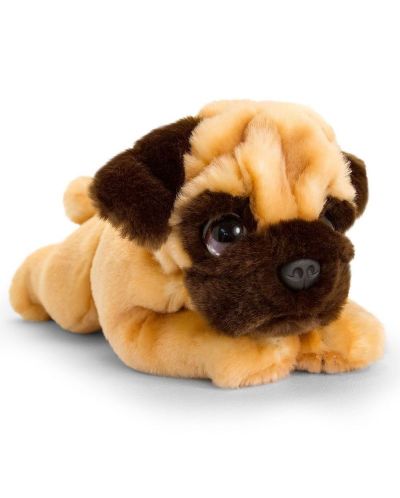 Câine de pluș Keel Toys - Baby mops, 32 cm - 1