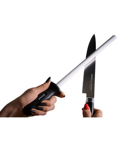 Ascuțitor de cuțite din ceramică Samura - 25.4 cm, tip tijă - 4