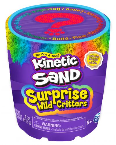 Kinetic Sand Wild Critters - cu surpriză - 1