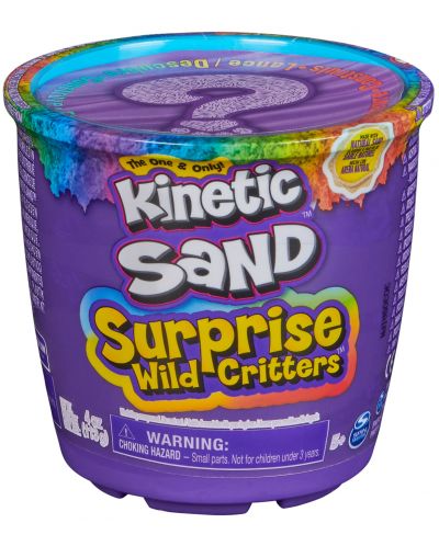 Kinetic Sand Wild Critters - Cu surpriză, albastru - 1