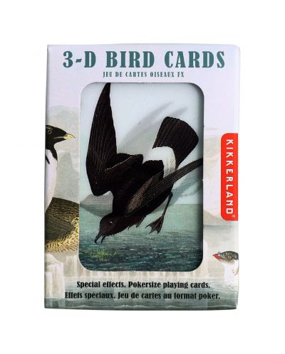 Carti de joc 3D Kikkerland - 3D Birds - 1