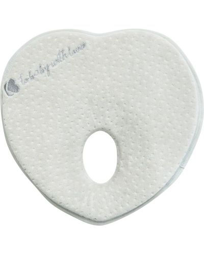 Perna ergonomica cu spuma de memorie Kikka Boo -- Heart, Mint Velvet - 1