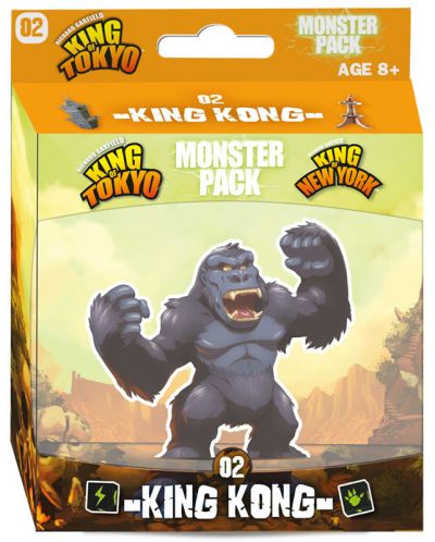 Extensie pentru joc de societate King of Tokyo/New York - Monster Pack: King Kong - 1