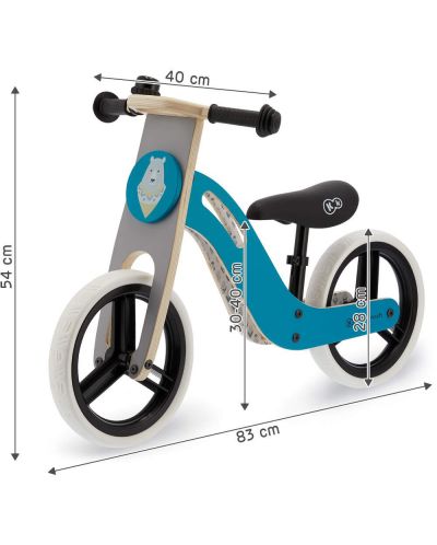 Bicicleta de balans KinderKraft Uniq - Turcoaz - 8