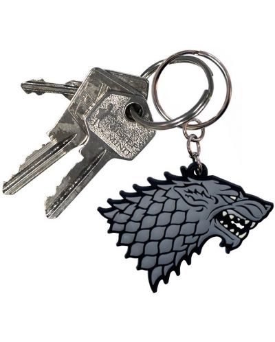 Breloc ABYstyle Television: Game of Thrones - Stark Emblem - 3