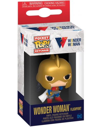 Breloc Funko Pocket POP! DC Comics: Wonder Woman - Wonder Woman (Flashpoint) - 2