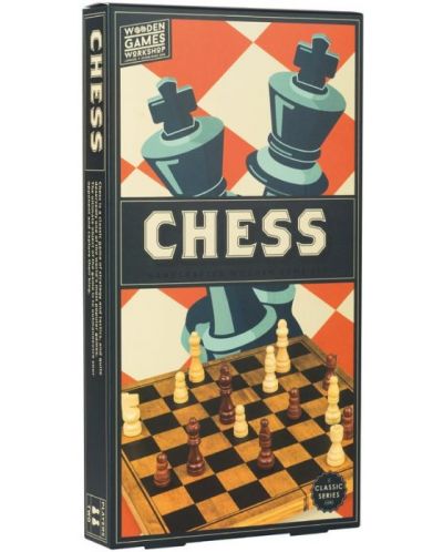 Joc clasic Profesor Puzzle - Șah din lemn - 1