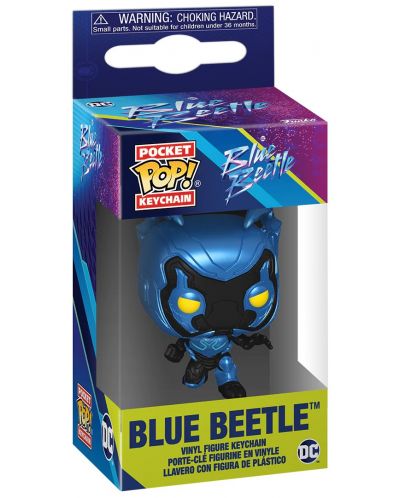Breloc Funko Pocket POP! DC Comics: Blue Beetle - Blue Beetle - 2