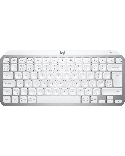 Tastatura Logitech - MX Keys Mini, wireless, alba - 1