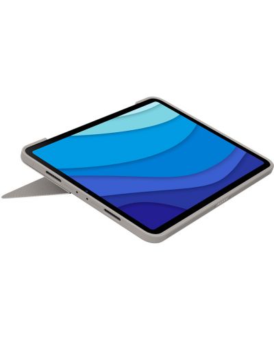 Logitech Keyboard - Combo Touch, iPad Pro 11" 1st, 2nd, 3rd gen, Sand - 4