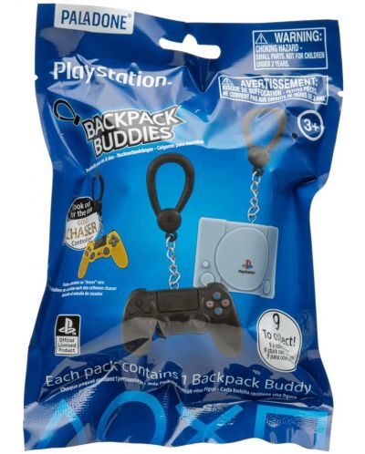Breloc Paladone Games: PlayStation - Backpack Buddies, Mystery
