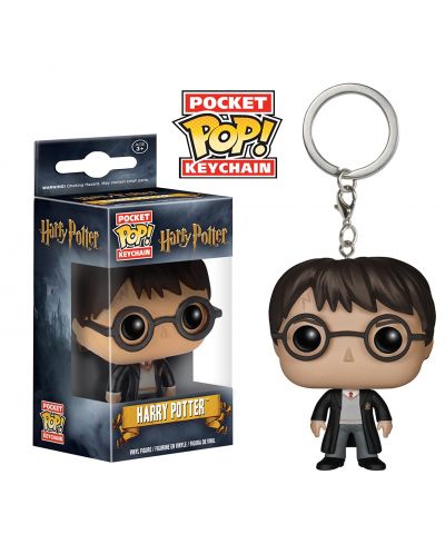 Breloc Funko Pocket Pop! Harry Potter With Glasses, 4 cm - 3