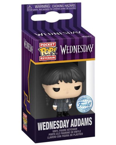 Breloc Funko Pocket POP! Television: Wednesday - Wednesday (Special Edition) - 2