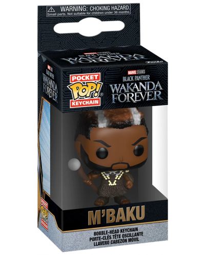 Breloc Funko Pocket POP! Marvel: Black Panther - M'Baku - 2