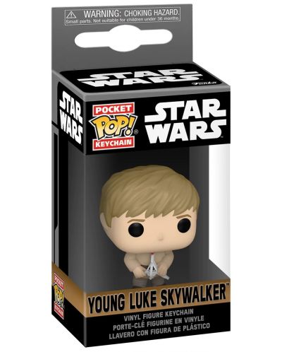 Breloc Funko Pocket POP! Movies: Star Wars - Young Luke Skywalker - 2