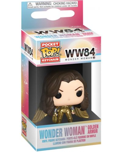 Breloc Funko Pocket POP! DC Comics: Wonder Woman 1984 - Wonder Woman without Helmet - 2