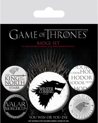 Set insigne Pyramid - Game of Thrones: Winter is Coming - 1