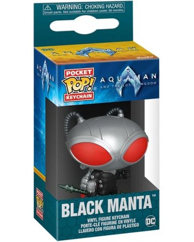 Breloc Funko Pocket POP! DC Comics: Aquaman and the Lost Kingdom - Black Manta - 2