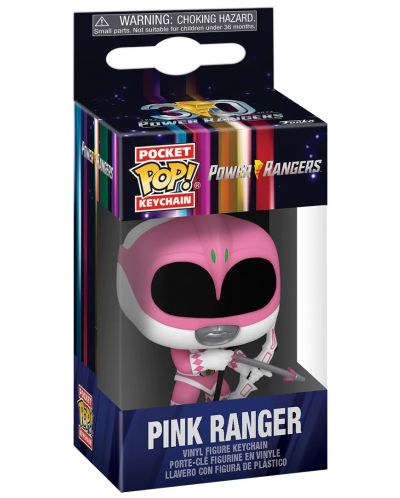 Breloc Funko Pocket POP! Television: Mighty Morphin Power Rangers - Pink Ranger - 2