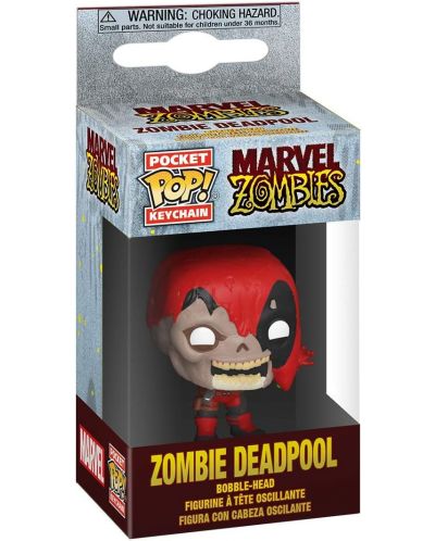 Breloc Funko Pocket POP! Marvel: Zombies - Deadpool - 2