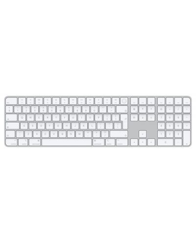 Tastatură Apple - Magic Keyboard, Touch ID, cu cifre, RO, alb - 1