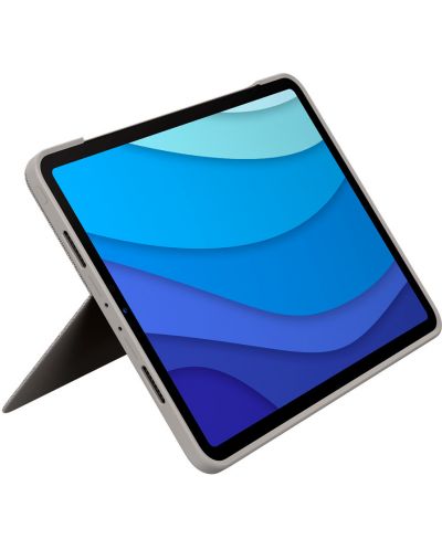 Logitech Keyboard - Combo Touch, iPad Pro 11" 1st, 2nd, 3rd gen, Sand - 3