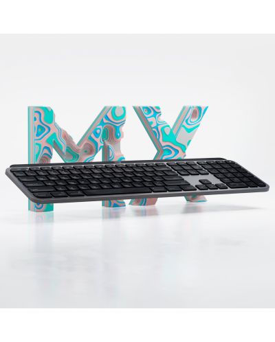 Tastatura wireless Logitech - MX Keys For Mac , Space Grey - 9