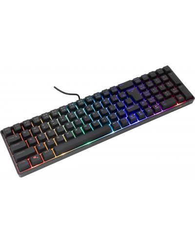 Tastatură White Shark - GLADIUS, US, negru  - 2