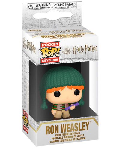 Breloc Funko Pocket POP! Harry Potter - Holiday Ron - 2