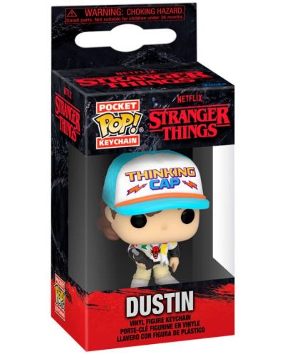 Breloc Funko Pocket POP! Television: Stranger Things - Dustin - 2