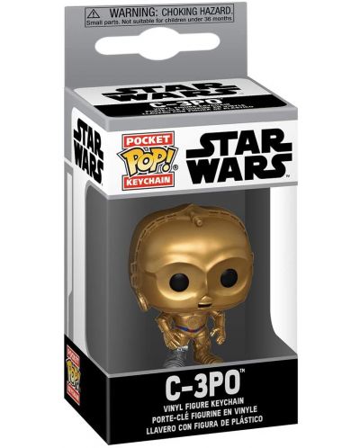Breloc Funko Pocket POP! Movies: Star Wars - C-3PO - 2