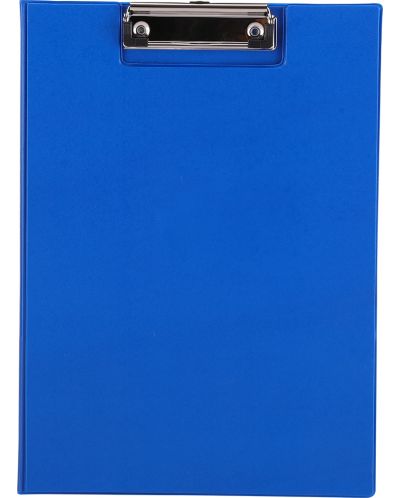 Clipboard cu coperta Deli Start Plus - E38154A, A4, albastru - 1