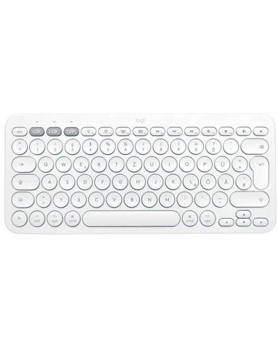 Logitech Keyboard - Pebble Keys 2 K380s, fără fir, layout SUA, alb - 1