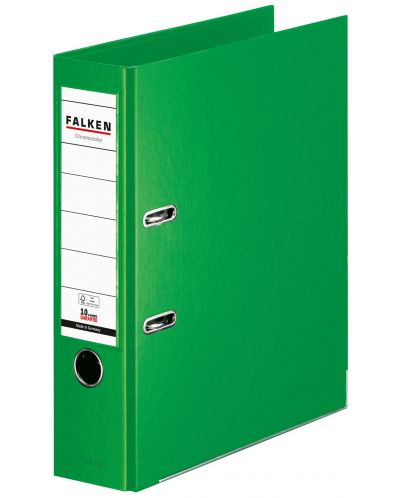 Dosar cu inele Falken - 8 cm, verde - 1
