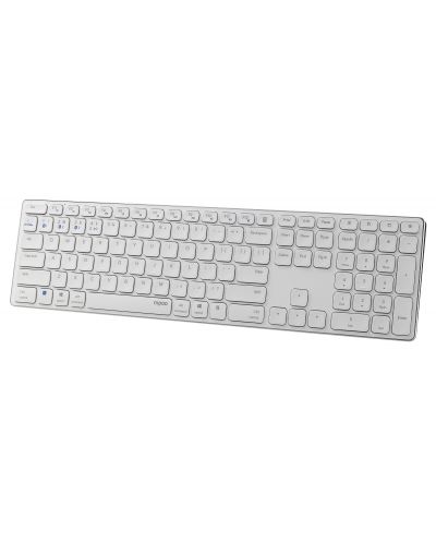 Tastatură Rapoo - E9800M, fără fir, albă - 2