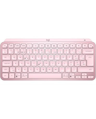 Tastatura Logitech - MX Keys Mini, wireless, roz - 13