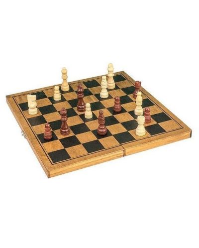 Joc clasic Profesor Puzzle - Șah din lemn - 2