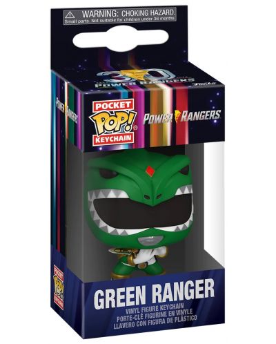Breloc Funko Pocket POP! Television: Mighty Morphin Power Rangers - Green Ranger - 2