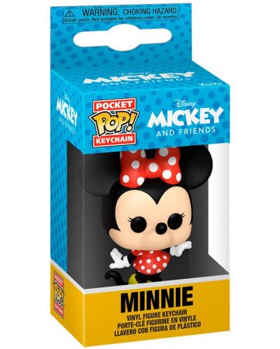 Breloc Funko Pocket POP! Disney: Mickey and Friends - Minnie Mouse - 2