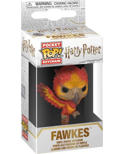 Breloc Funko Pocket POP! Movies: Harry Potter - Fawkes - 2