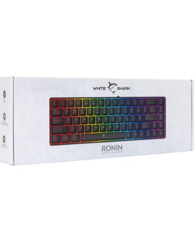 Tastatură White Shark - RONIN, US, negru - 5