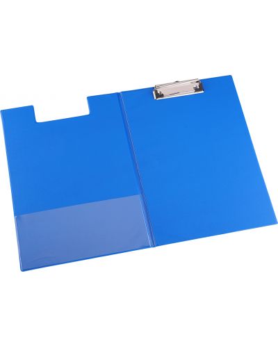 Clipboard cu coperta Deli Start Plus - E38154A, A4, albastru - 2