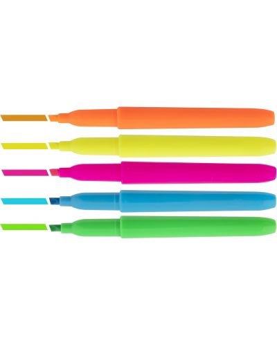 Carte de colorat Grafix - Cu 5 Markere Neon - 4