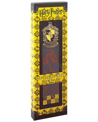 Semn de carte The Noble Collection Movies: Harry Potter - Hufflepuff - 3
