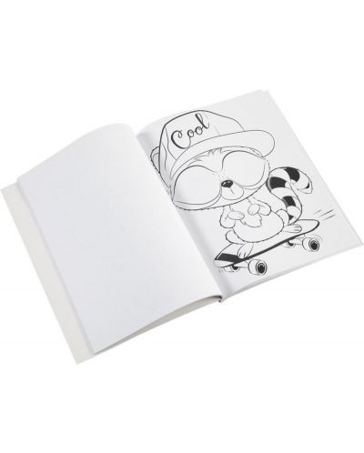 Grafix Carte de colorat - A4, cu autocolante, pentru băiat - 3