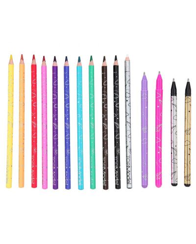 Depesche TopModel carte de colorat cu set de creioane și pixuri  - 6