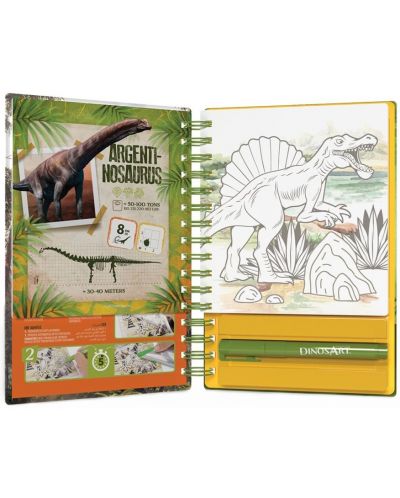 DinosArt Foil Drawing Book - Dinozauri - 2