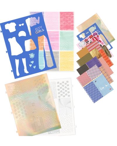 Carte de design Top Model - Stickere și șabloane - 2