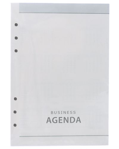Corp de carte pentru caiete-agenda Lemax Alicante - A5,cu inele si mecanism - 1
