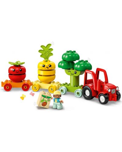 Constructor LEGO Duplo - Tractor pentru fructe și legume - 4